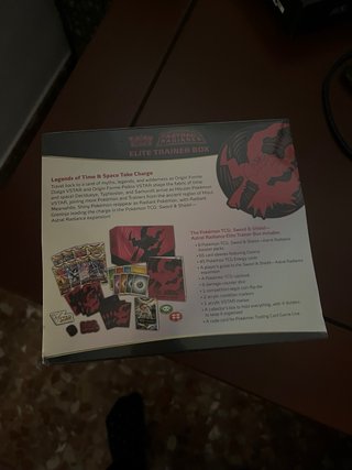 Cajas elite trainer box pokemon tgc