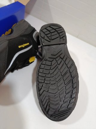 Zapatos de Seguridad Goodyear Negros y Amarillos