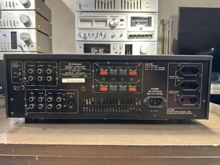 Amplificador Pioneer SA-708 Plata revisado
