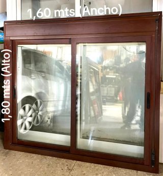 Ventana corredera 1,60 x 1,80 m
