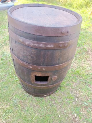Barrica de vino de madera