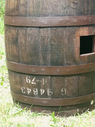 Barrica de vino de madera