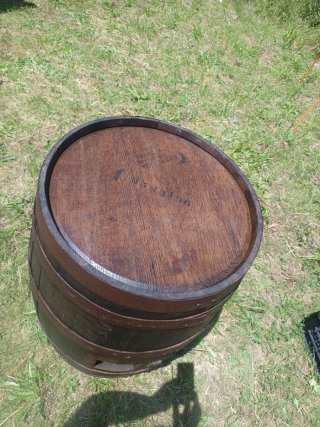 Barrica de vino de madera