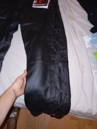 Pantalones de cuero para moto