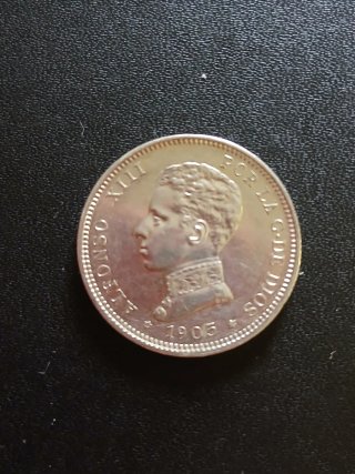 10 Monedas Españolas de Plata