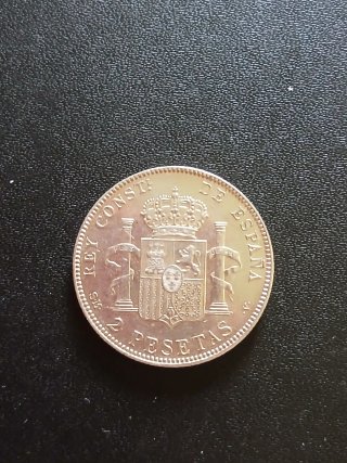 10 Monedas Españolas de Plata