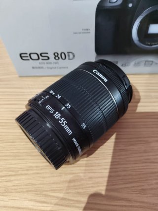 Canon EOS 80D + 3 objetivos + Bolsa + kit limpieza