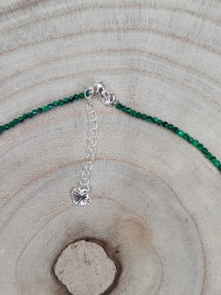 Gargantilla de malaquita mini