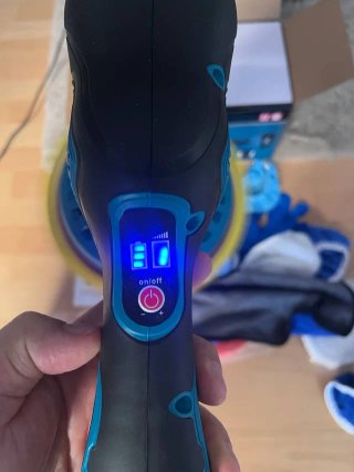 Pulidora Orbital Inalámbrica 48V 9 Velocidades