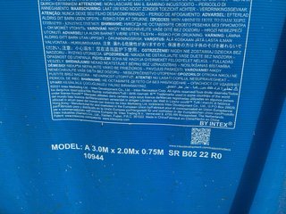 Piscina tubular desmontable
