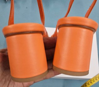 Salones Inés Pallister Naranja Lazos