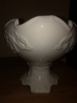 Centro de mesa vintage cerámica esmaltada