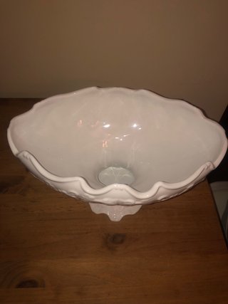Centro de mesa vintage cerámica esmaltada