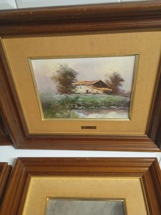 4 Cuadros Decorativos,42 x36 cm