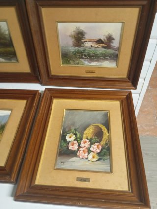4 Cuadros Decorativos,42 x36 cm