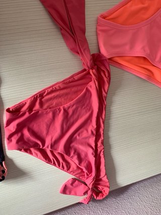 Sets de Braguitas bikini azul y rosa