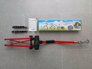 Barra remolque bici infantil Peruzzo Trail Angel