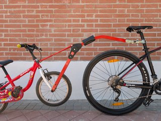 Barra remolque bici infantil Peruzzo Trail Angel