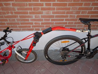 Barra remolque bici infantil Peruzzo Trail Angel