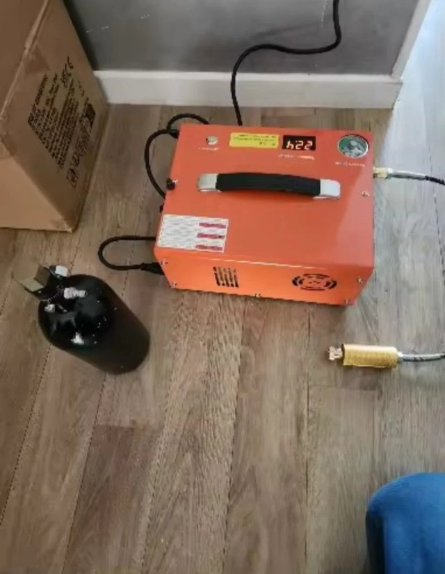 Bomba de aire para buceo