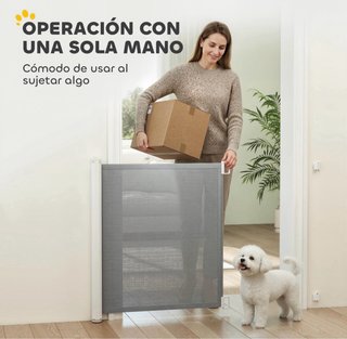 Barrera de seguridad para bebés y mascotas