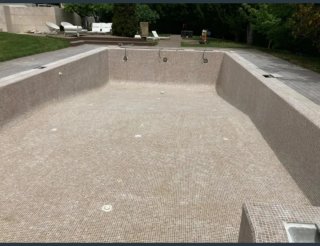 Lechada para piscina y coronamiento
