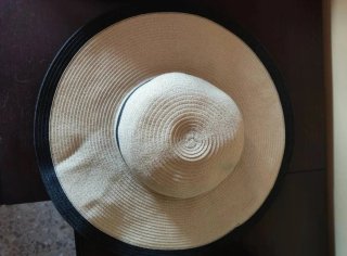 Paloma sombrero de paja