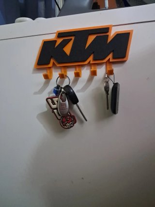 Colgador de llaves ktm  gaming hogar garaje