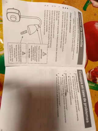Lámpara de enchufe