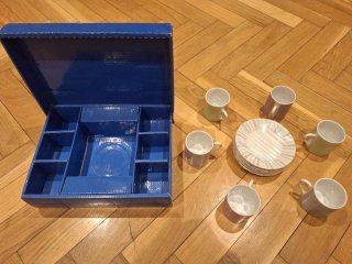 Juego de tazas de cerámica para cafe