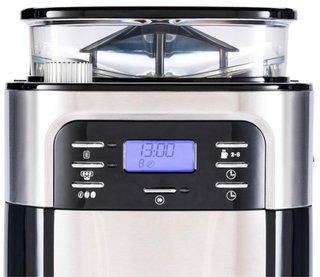 Cafetera con molinillo y termo 900W, 1 Litro