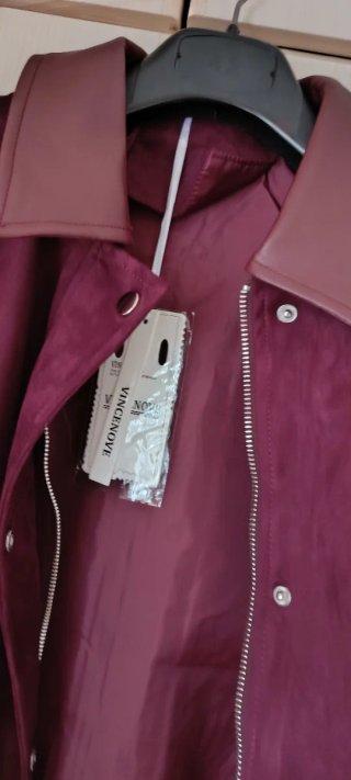 Giacca bomber donna burgundy