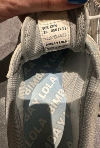 Zapatillas Bimba y Lola Beige/Plata