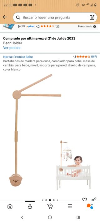 Cascabel cuna madera