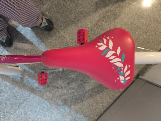 Bicicleta infantil rosa