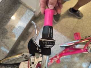 Bicicleta infantil rosa