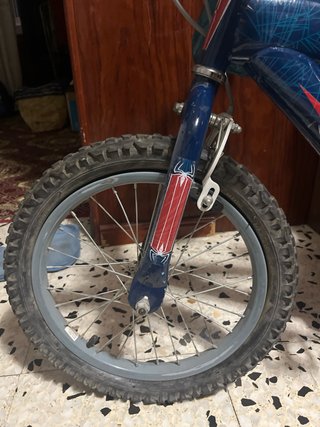 Bicicleta infantil spiderman