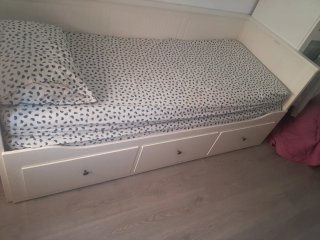 Cama nido Ikea Hemnes con cajones y dos colchones