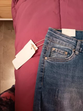 Vaqueros mujer desgastados