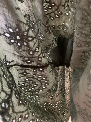 Vestito lungo verde