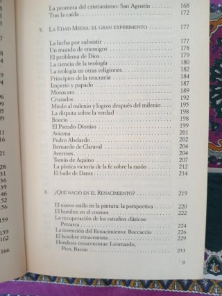 "BREVE HISTORIA DEL SABER"CHARL DOREN=2,50€+regal