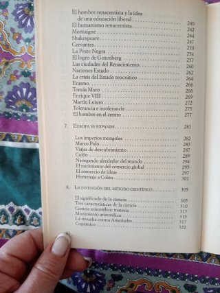 "BREVE HISTORIA DEL SABER"CHARL DOREN=2,50€+regal