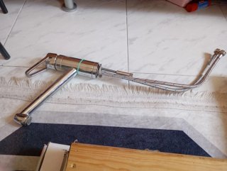 Grifo de cocina plateado