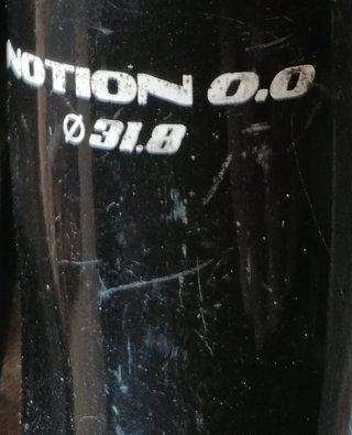 Manillar ON-OFF NOTION 31.8 mm 65 cm 304 grs