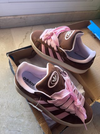 Adidas Campus Marrón y Rosa Nuevas