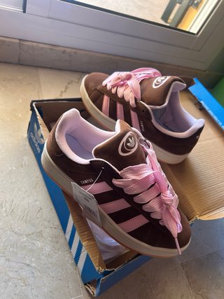 Adidas Campus Marrón y Rosa Nuevas