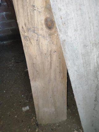 Tablones de madera rústica.