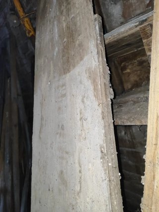 Tablones de madera rústica.
