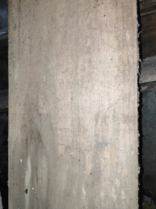 Tablones de madera rústica.