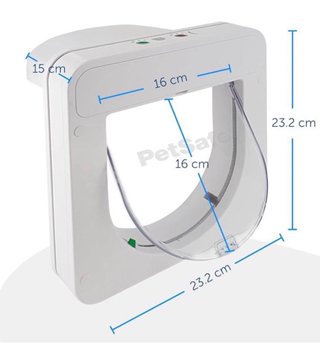 Puerta para gato interiguente nuevo precintado